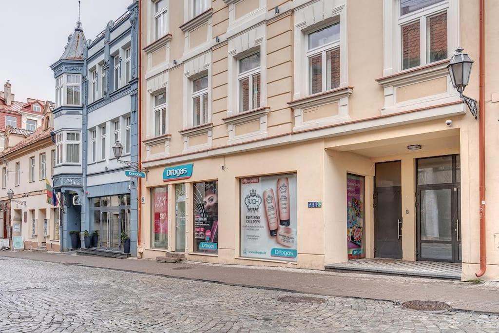 Spacious 2-Bedroom Flat In Old Town By Urban Rent VNO Buitenkant foto